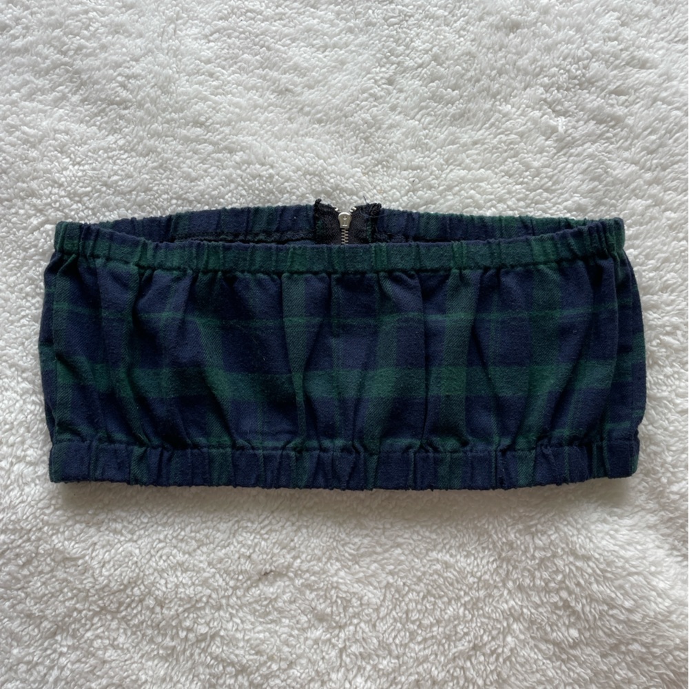 Zippered Tube Top/Bandeua- Large - ASOS